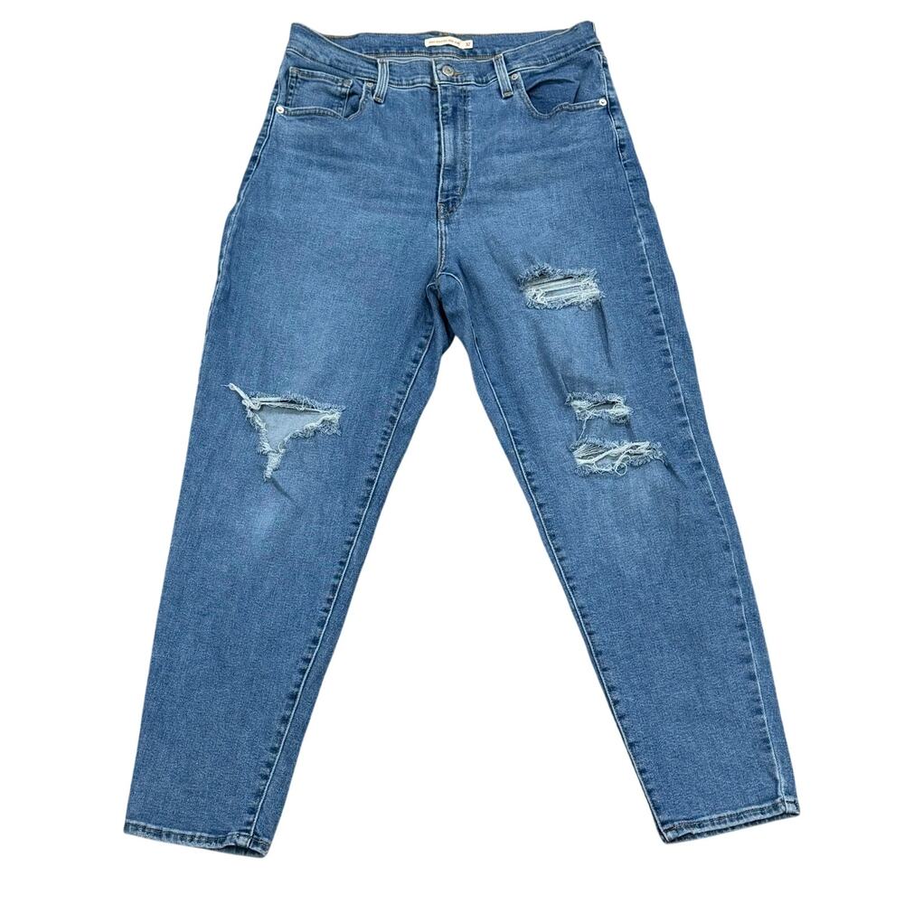 Levi Strauss & Co High Waisted Mom Jean Size 32